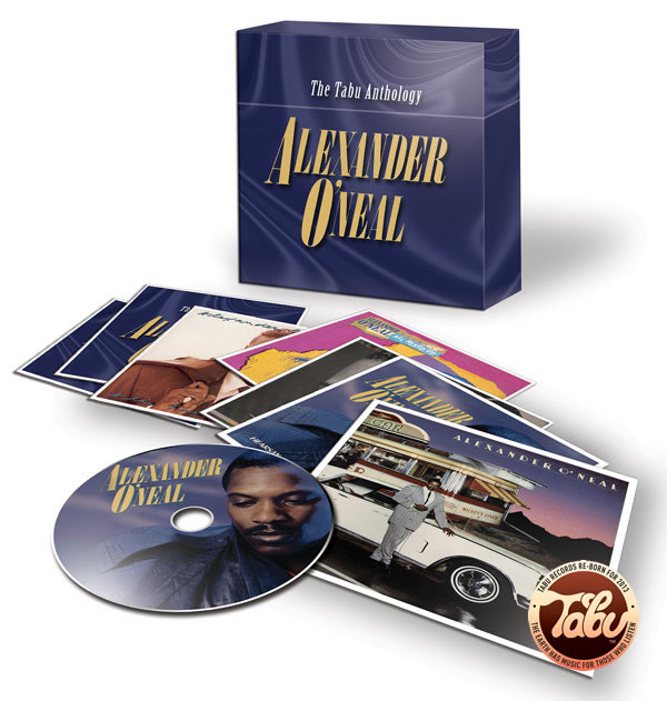 Alexander O'Neal Tabu Anthology CD BOX SET
